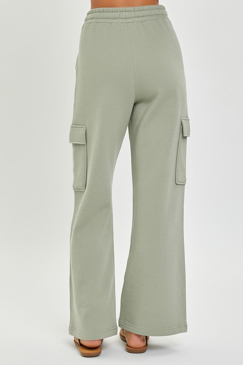 High Rise Side Pocket Relaxed Jogger Pants - Modish Maven Boutique