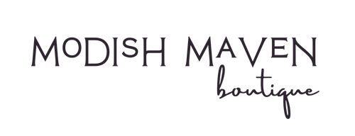 Modish Maven Boutique logo on a white background