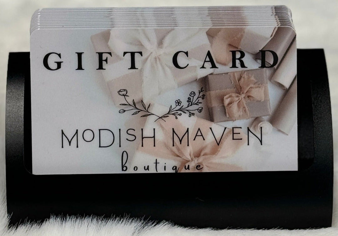 Gift card-Modish Maven Boutique - Modish Maven Boutique