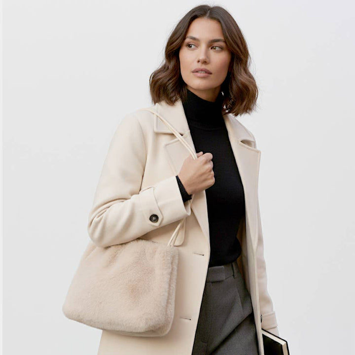 Faux Fur Mini Handbag - Modish Maven Boutique