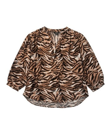 Linique 3/4 Dolman Sleeve Blouse