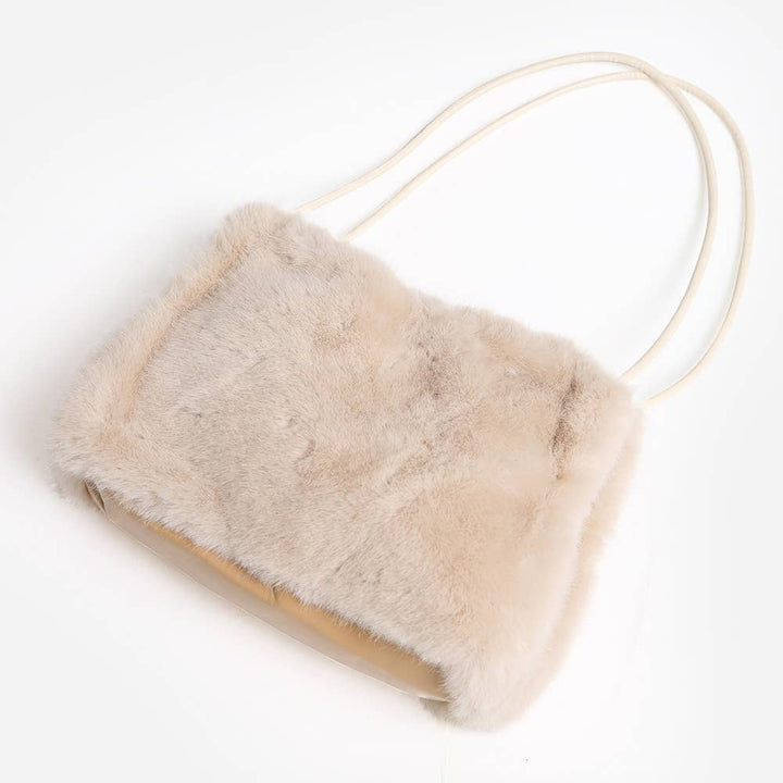 Faux Fur Mini Handbag - Modish Maven Boutique