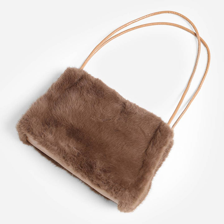 Faux Fur Mini Handbag - Modish Maven Boutique