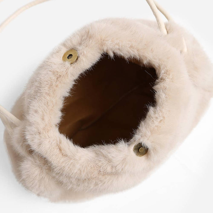 Faux Fur Mini Handbag - Modish Maven Boutique