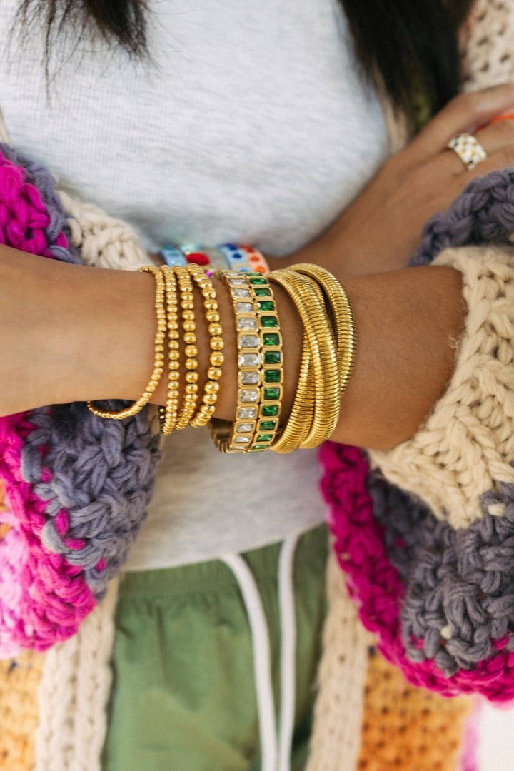 Billy Gold Bead Bracelet - Modish Maven Boutique