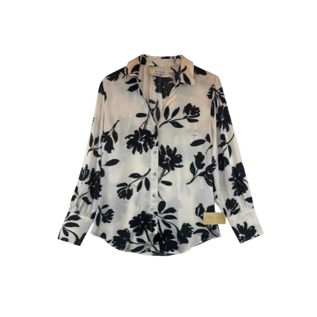 Floral Button Down Blouse