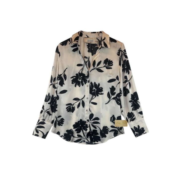 Floral Button Down Blouse