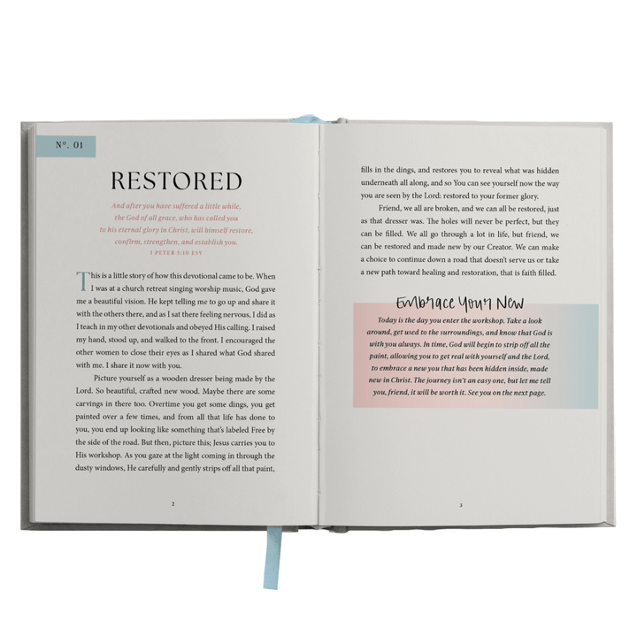 Embrace Your New Devotional - Christian Gifts - Modish Maven Boutique