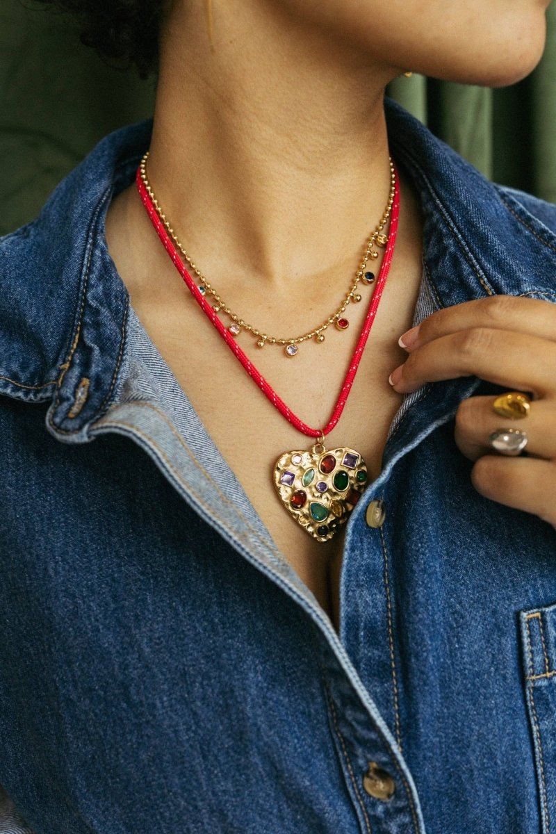The Confetti Necklace - Modish Maven Boutique