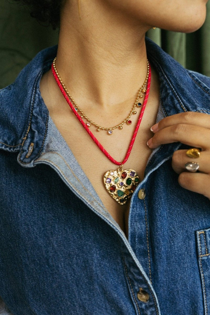 The Confetti Necklace - Modish Maven Boutique