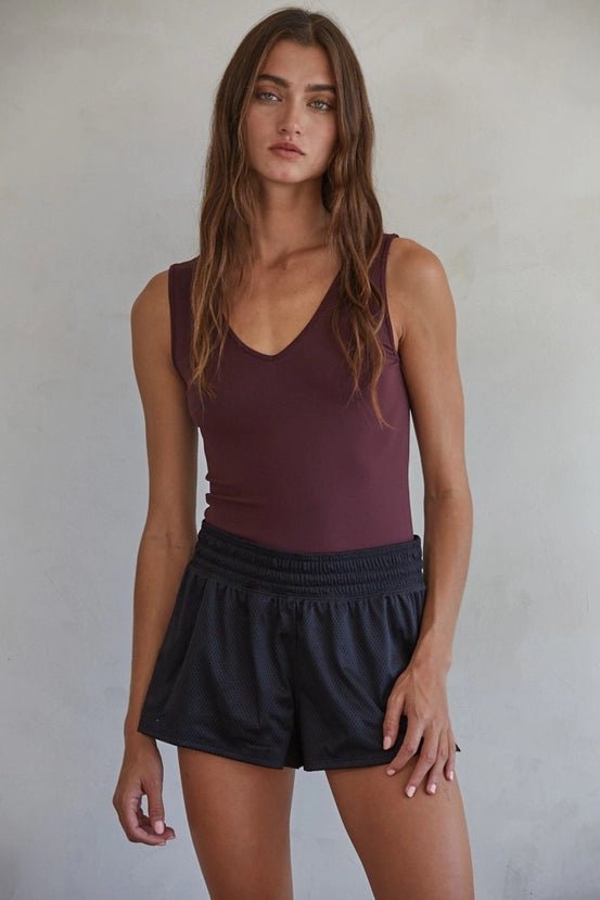 Seamless V-Neck Versatile Tank Top - Modish Maven Boutique