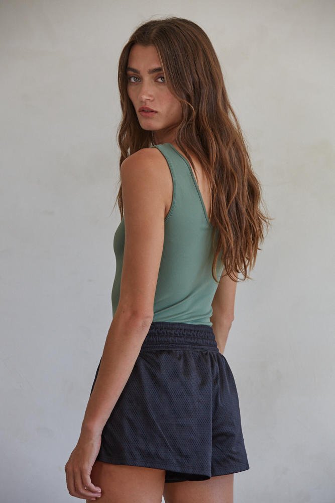 Seamless V-Neck Versatile Tank Top - Modish Maven Boutique