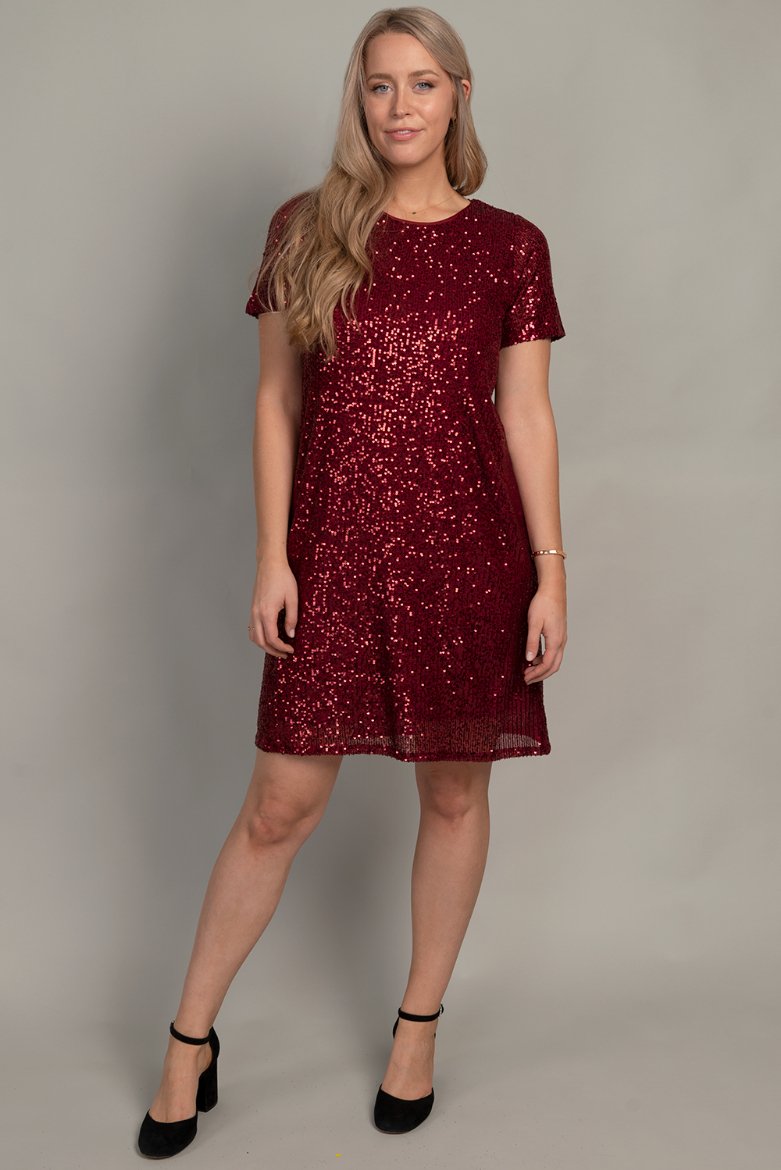 sequin shift dress Sequin Shift Dress by Hanna + Gracie