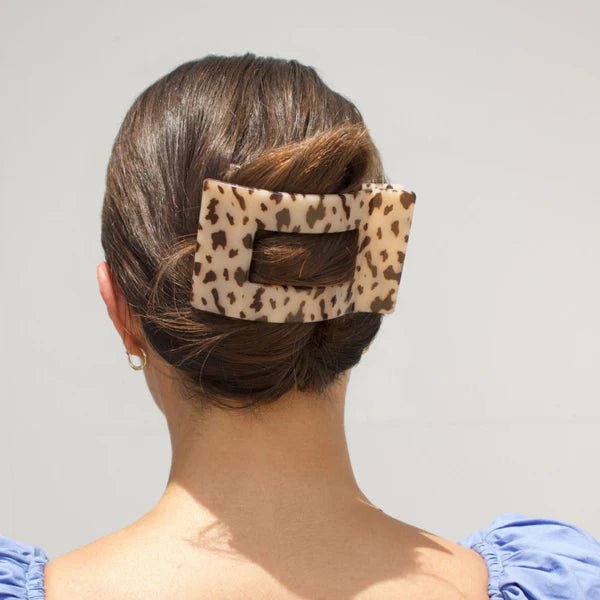 Rectangle Flat Hair Clip | Large - Modish Maven Boutique