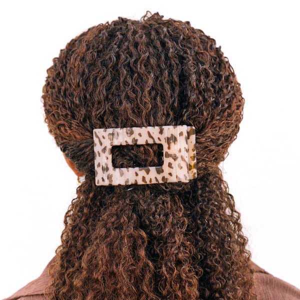 Rectangle Flat Hair Clip | Medium - Modish Maven Boutique