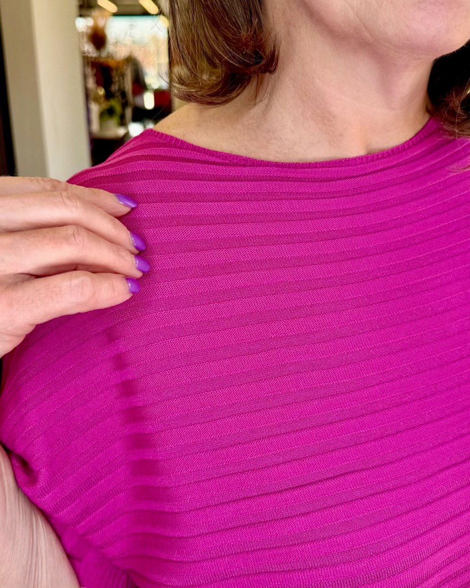 Carrigan Ribbed Short Sleeve Top - Modish Maven Boutique