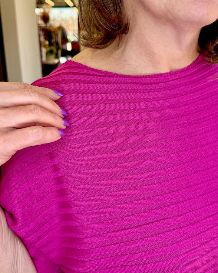 Carrigan Ribbed Short Sleeve Top - Modish Maven Boutique