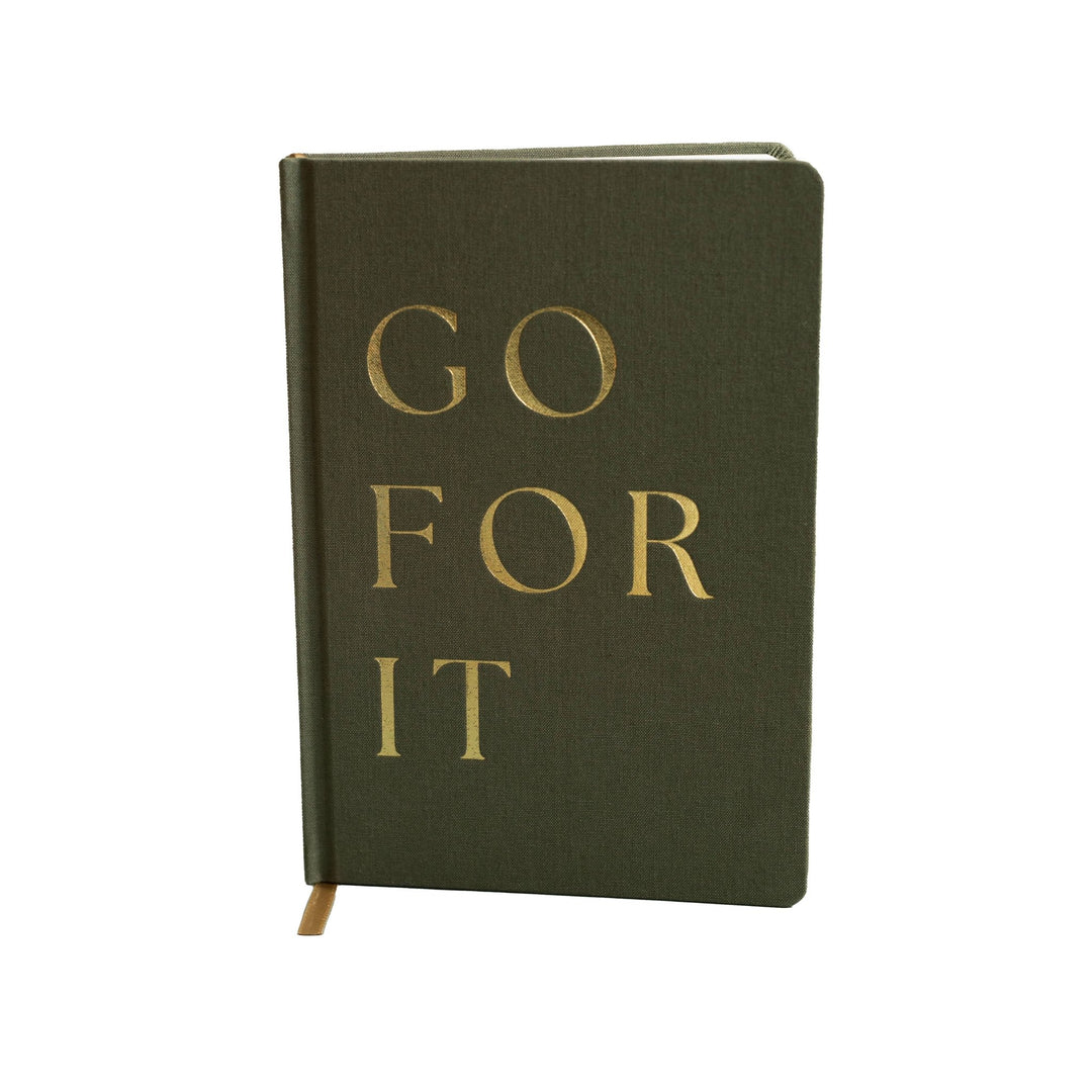 Go For It Fabric Journal - Home Decor &amp; Gifts - Modish Maven Boutique