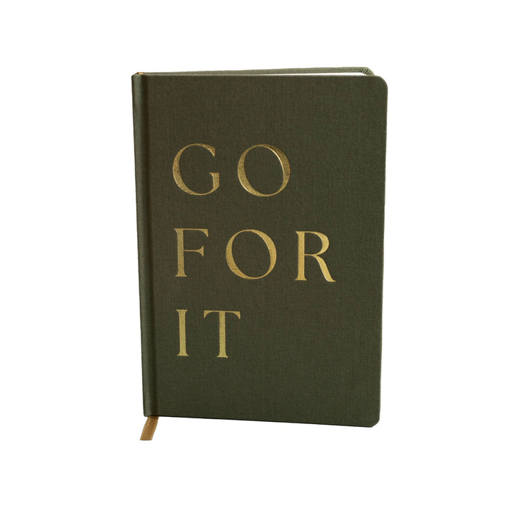 Go For It Fabric Journal - Home Decor &amp; Gifts - Modish Maven Boutique