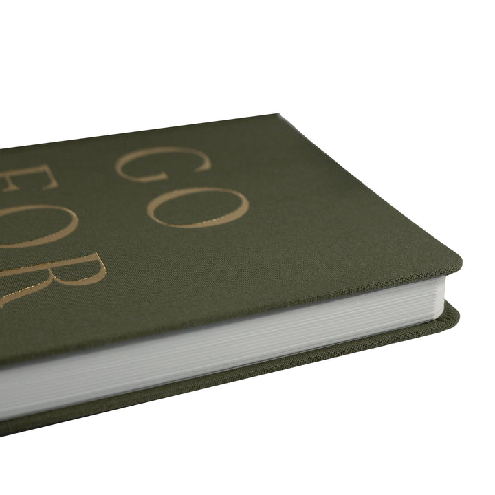 Go For It Fabric Journal - Home Decor &amp; Gifts - Modish Maven Boutique