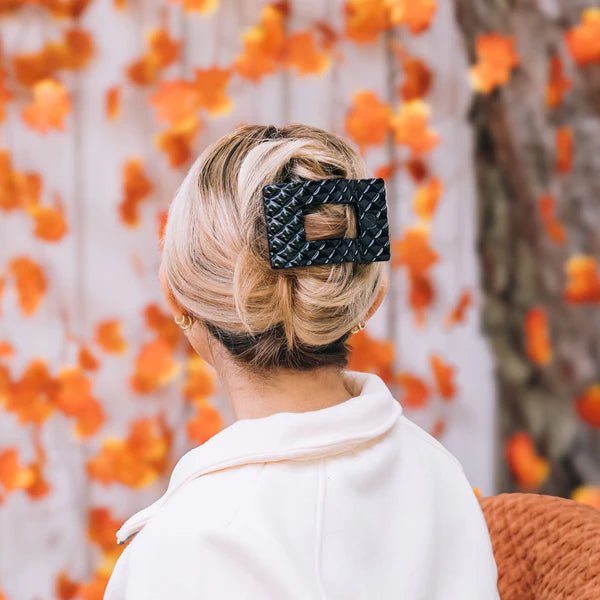 Rectangle Flat Hair Clip | Large - Modish Maven Boutique