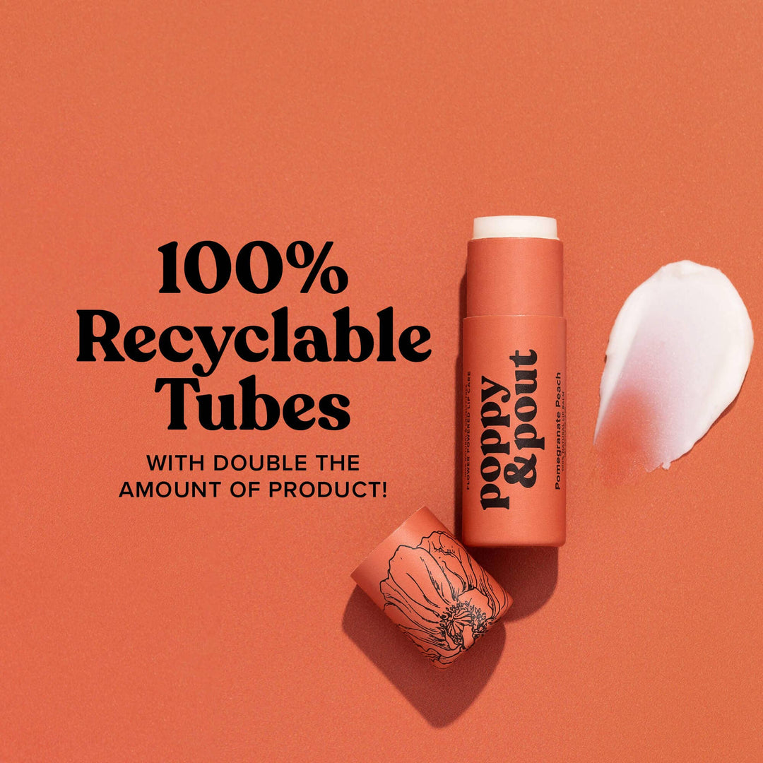 Lip Balm, Pomegranate Peach - Modish Maven Boutique