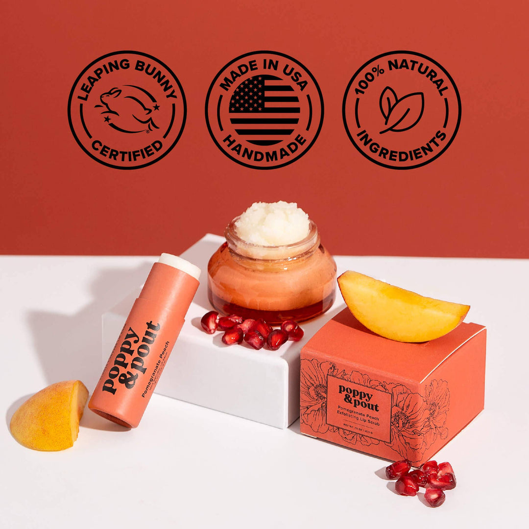 Lip Balm, Pomegranate Peach - Modish Maven Boutique