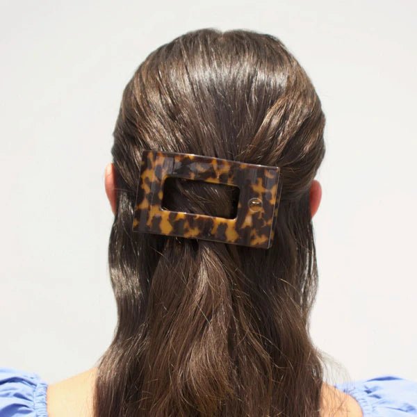 Rectangle Flat Hair Clip | Medium - Modish Maven Boutique