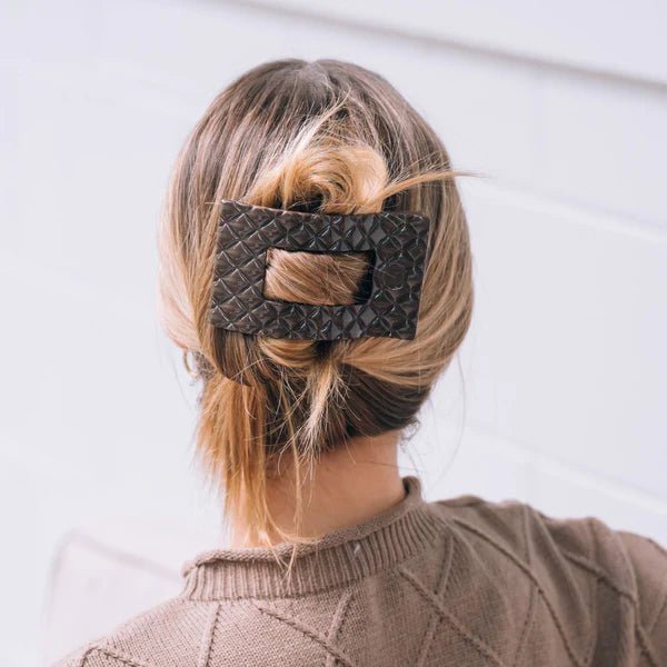 Rectangle Flat Hair Clip | Large - Modish Maven Boutique
