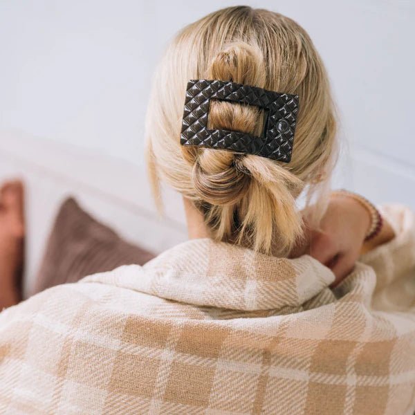 Rectangle Flat Hair Clip | Medium - Modish Maven Boutique