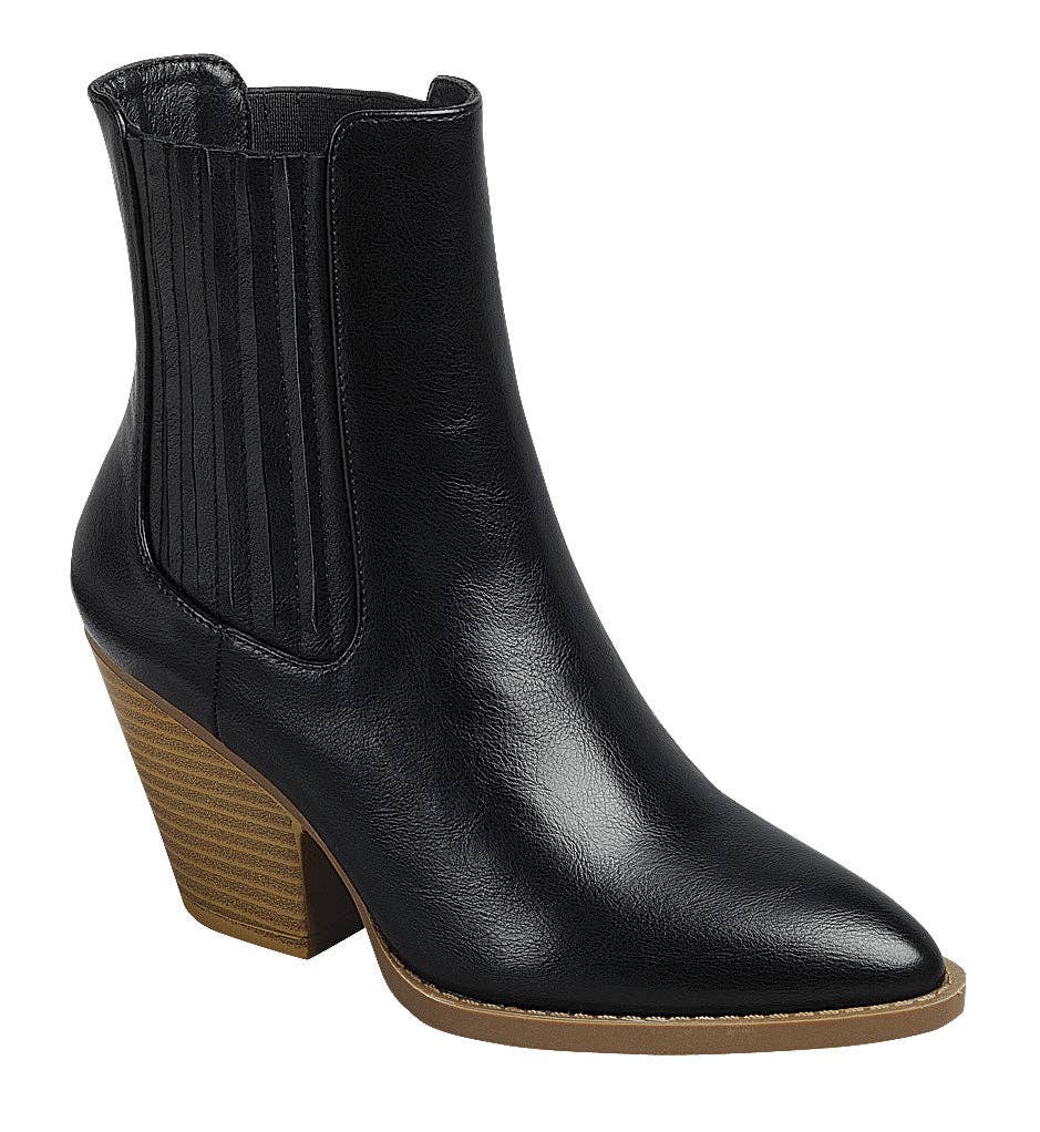 Stretchable Shaft Chelsea Booties - FINAL SALE - Modish Maven Boutique