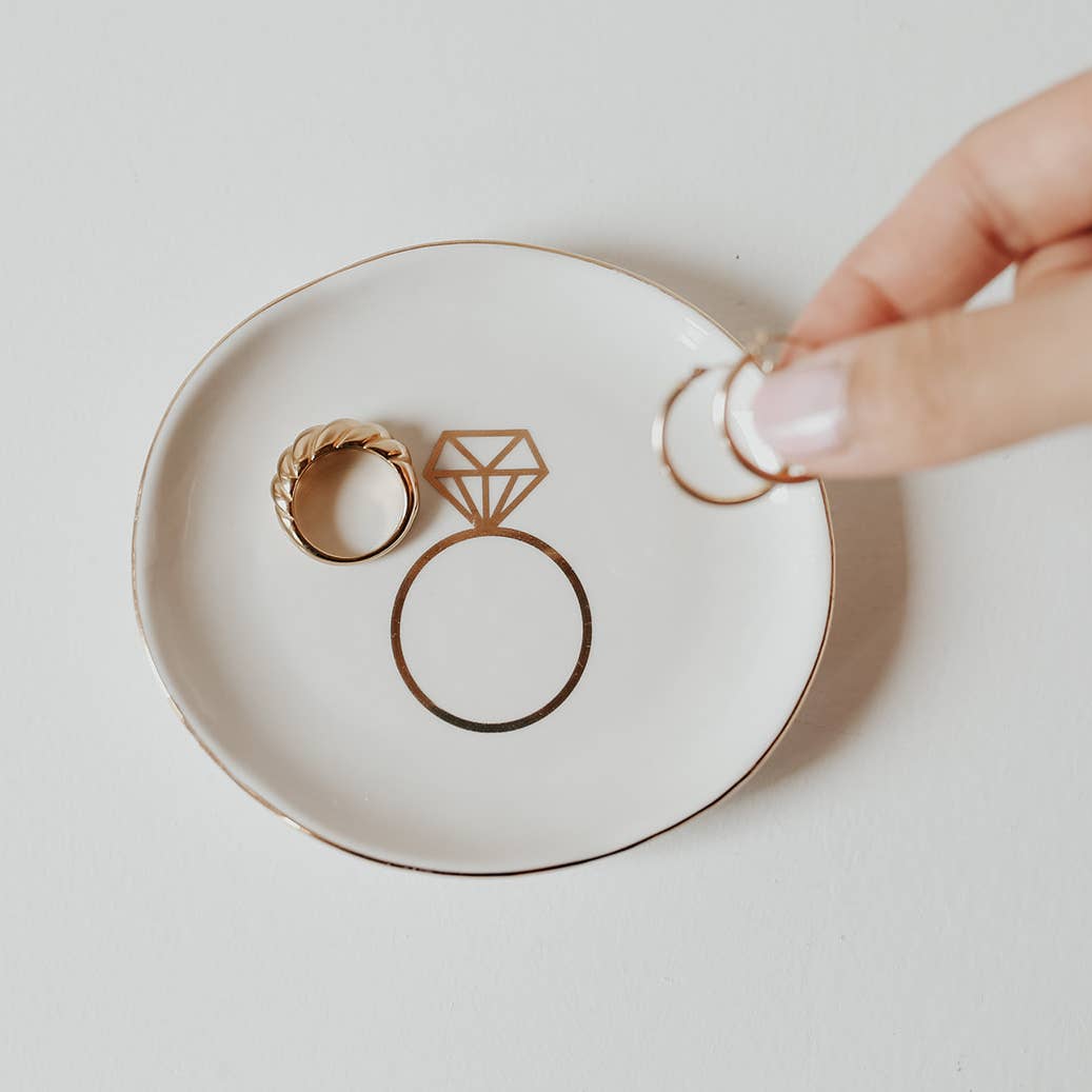 Engagement Ring Jewelry Dish - Modish Maven Boutique